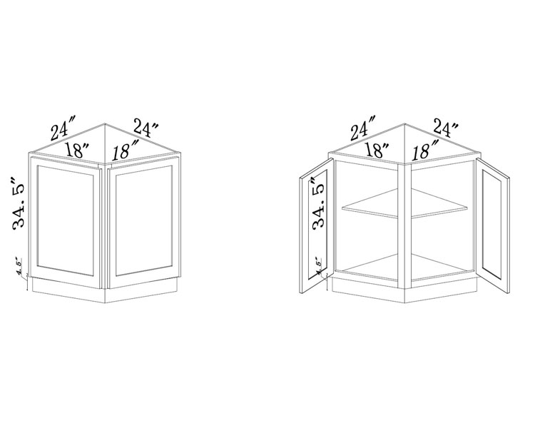 Base End Angle Cabinets thumbnail