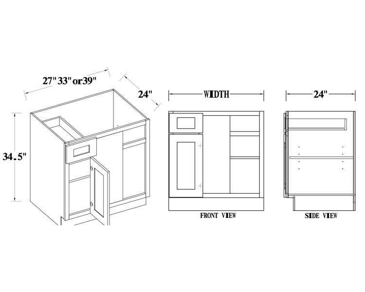 Blind Base Corner Cabinet thumbnail