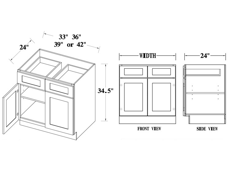 Double Drawers- Double Door thumbnail